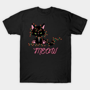 Meow christmas T-Shirt
